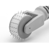 Manuelles medizinisches Rollergerät, 4 Reihen von Nadeln, 2,5 mm Nadelstichtiefe