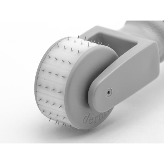 Rodillo Médico Manual, 4 filas de agujas, profundidad de aguja de 1.0 mm-Leggi tutto