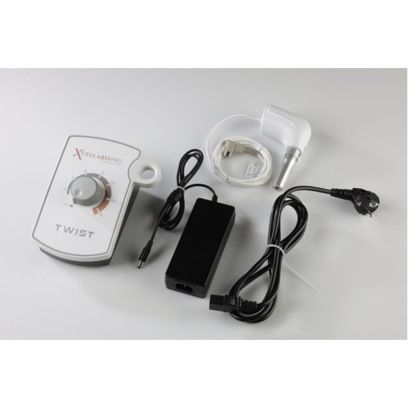 Dispositivo di microneedling XCellarisPro Twist, profondità dell'ago 2,5 mm, 150hz-Leggi tutto
