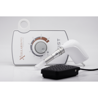 Dispositif de microneedling XCellarisPro Twist, profondeur d'aiguille de 2,5 mm, 150 Hz-Lire la description