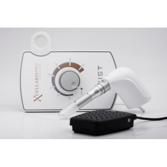 Dispositivo di microneedling XCellarisPro Twist, profondità dell'ago 2,5 mm, 150hz-Leggi tutto