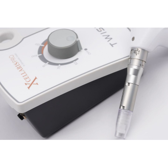 Dispositivo de Microneedling XCellarisPro Twist, profundidad de aguja de 2.5 mm, 150 Hz-Leer más