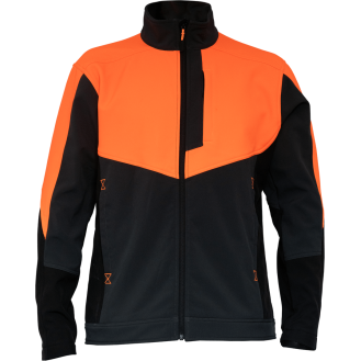 VESTE SOFTSHELL ODON ORANGE-Lire la description