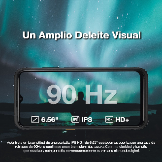 Smartphone robusto IP 68 con pantalla de 6.5"-Leer más