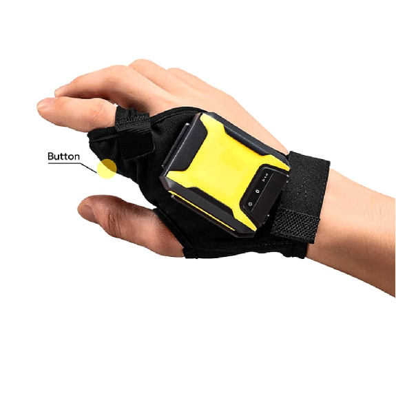 Lector RFiD UHF portátil en el brazo conexión Bluetooth, IP65 compatible Android, Windows e iOS-Leer más
