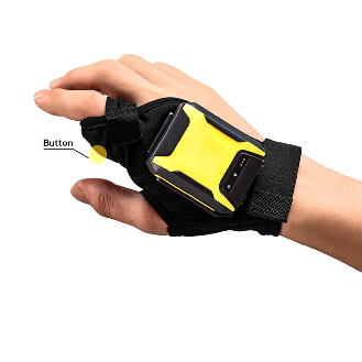 Lector RFiD UHF portátil en el brazo conexión Bluetooth, IP65 compatible Android, Windows e iOS-Leer más