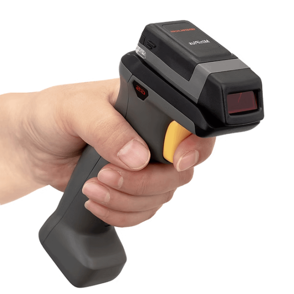 Escáner portátil GS R5520 Bluetooth 2D Larga Distancia con dos baterías de 600mAh c/u-Leer más