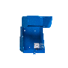 Boîte de rangement EBOX en acier pour EPI sur batterie, taille S