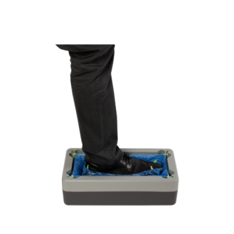 Distributeur automatique ABS pour sur-chaussures-Lire la description