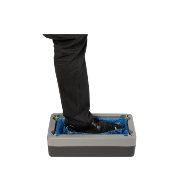 Distributeur automatique ABS pour sur-chaussures-Lire la description