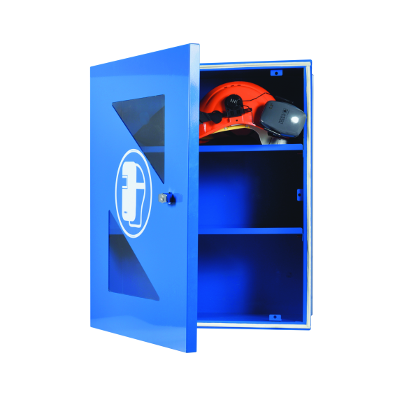 Armoire de rangement en acier avec étagères amovibles-Lire la description