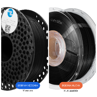 Filamento PETG Hyper Speed Grigio Chiaro - 1.75mm, 1000g-Leggi tutto