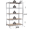 Rayonnage - Kit départ galvanisé 2000x1250x800 mm 5 niv.