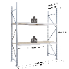 Rayonnage Epsivol One - kit départ 2000x1250x400 mm 2 niv - 500 kg/niveau