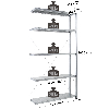 Rayonnage - kit suivant galva H. 2000 mm L. 1000 mm P. 400 mm 5 niv.