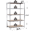 Rayonnage - Kit départ galvanisé 2000x1500x600 mm 5 niv.