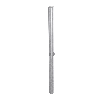 Cantilever lourd - Butée amovible d'embase longueur 100 mm galva
