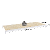 Rayonnage - niveau sup. peint 1500x600 mm, capacité charge 465 kg