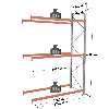 Rack - Kit suivant 4500x3600x1100 mm 3 niveaux de stockage palette