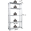 Rayonnage - kit départ galvanisé H. 2000 mm L. 1250 mm P. 400 mm 5 niv.