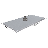 Rayonnage Adaptiv XL - tablette perforée galvanisée L. 1000 x P. 600 mm