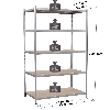 Rayonnage - Kit départ galvanisé 2000x1500x1000 mm 5 niv.