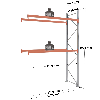 Rack - Kit suivant 3000x2700x1100 mm 2 niveaux de stockage palette