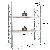 Rayonnage - kit départ 2000x1250x400 mm 2 niv - 410 kg/niveau