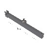 Cantilever léger - Bras de profondeur 600 mm peint