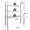 Rayonnage - kit départ 2000x3000x800 mm 3 niv. - 934 kg/niveau
