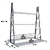 Rayonnage Epsivol vertical - Kit départ double face peint 2500x1800x1520 mm