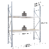 Rayonnage Epsivol One - kit départ 2000x1000x500 mm 2 niv - 496 kg/niveau