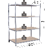 Rayonnage Epsiline - Kit départ galvanisé 1760x1000x388 mm 4 niv.