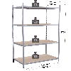 Rayonnage Epsiline - Kit départ galvanisé 1760x1000x1000 mm 4 niv.