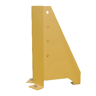 Rack - Protection poteau avec fixation, hauteur 400 mm-Lire la description