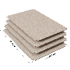 Rayonnage - Lot de 4 dessus agglomérés L. 1010 x P. 600 mm