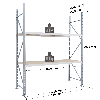 Rayonnage Epsivol One - kit départ 2000x1500x500 mm 2 niv - 500 kg/niveau