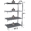 Rayonnage Kit suivant tôlé peint 2000x1010x800mm 4 niv.