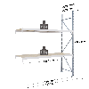 Rayonnage Epsivol One - kit suivant 2000x1250x500 mm 2 niv - 410 kg/niveau