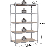 Rayonnage - Kit départ galvanisé 2000x1250x388 mm 5 niv.
