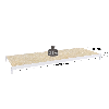 Rayonnage - niveau sup. peint 3000x800 mm, capacité charge 689 kg