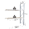 Rayonnage Epsivol One - kit suivant 1750x1250x500 mm 2 niv - 500 kg/niveau