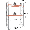Rack - Kit départ 3000x2225x1100 mm 2 niveaux de stockage palette