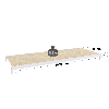 Rayonnage - niveau sup. peint 1500x600 mm, capacité charge 792 kg