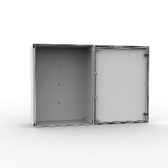 Industrieller Monoblock-Schrank BRES-86, 800x600x300mm. In GFK-Beschreibung lesen