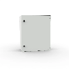 Armario monoblock industrial BRES-65, 600x500x230mm. En PRFV.