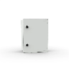 Armario monoblock industrial BRES-43, 400x300x200mm. En PRFV.