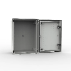 Armario monoblock industrial BRES-43, 400x300x200mm. En PRFV.