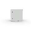 Armario monoblock industrial BRES-44, 400x400x200mm. En PRFV.