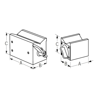 Base magnética 90x59x49 mm desconectable-Leer más